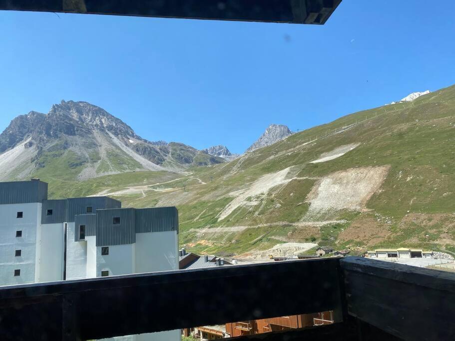 Cosy F2 Val Claret 6 Couchages Avec Jolie Vue Sud Ouest Apartamento Tignes Exterior foto